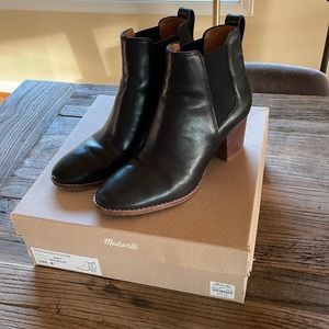 Madewell Reagan Boot Black Leather